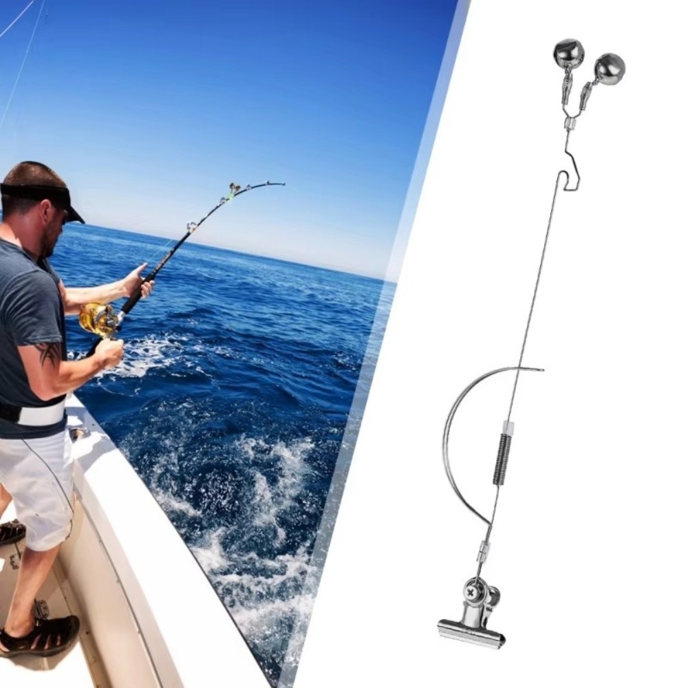 Fish Alarm - 2pcs Bite Bait Adjustable Twin Bells