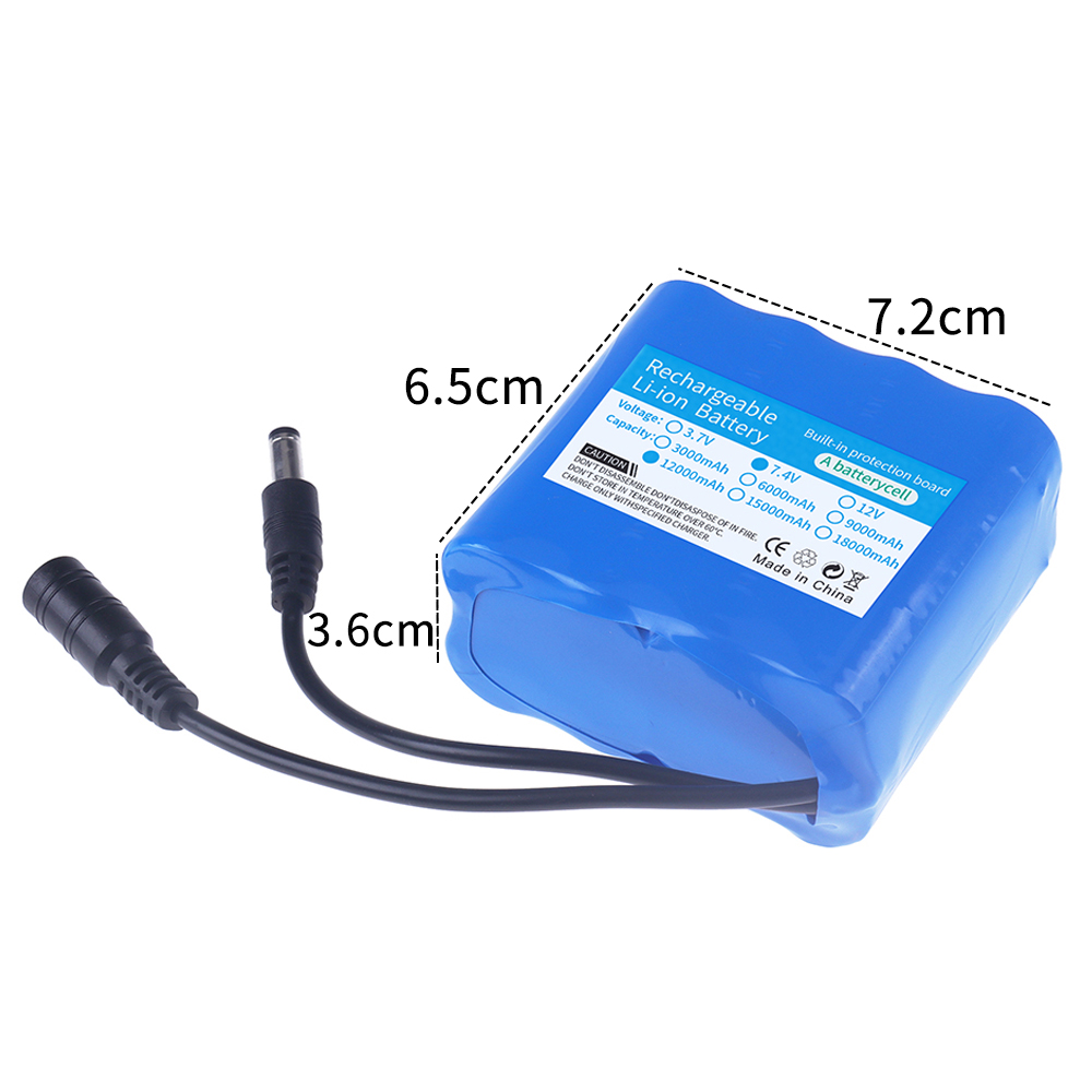 2S4P 18650 Lithium Battery 7.4 - Fish Finder Battery 评论和价格