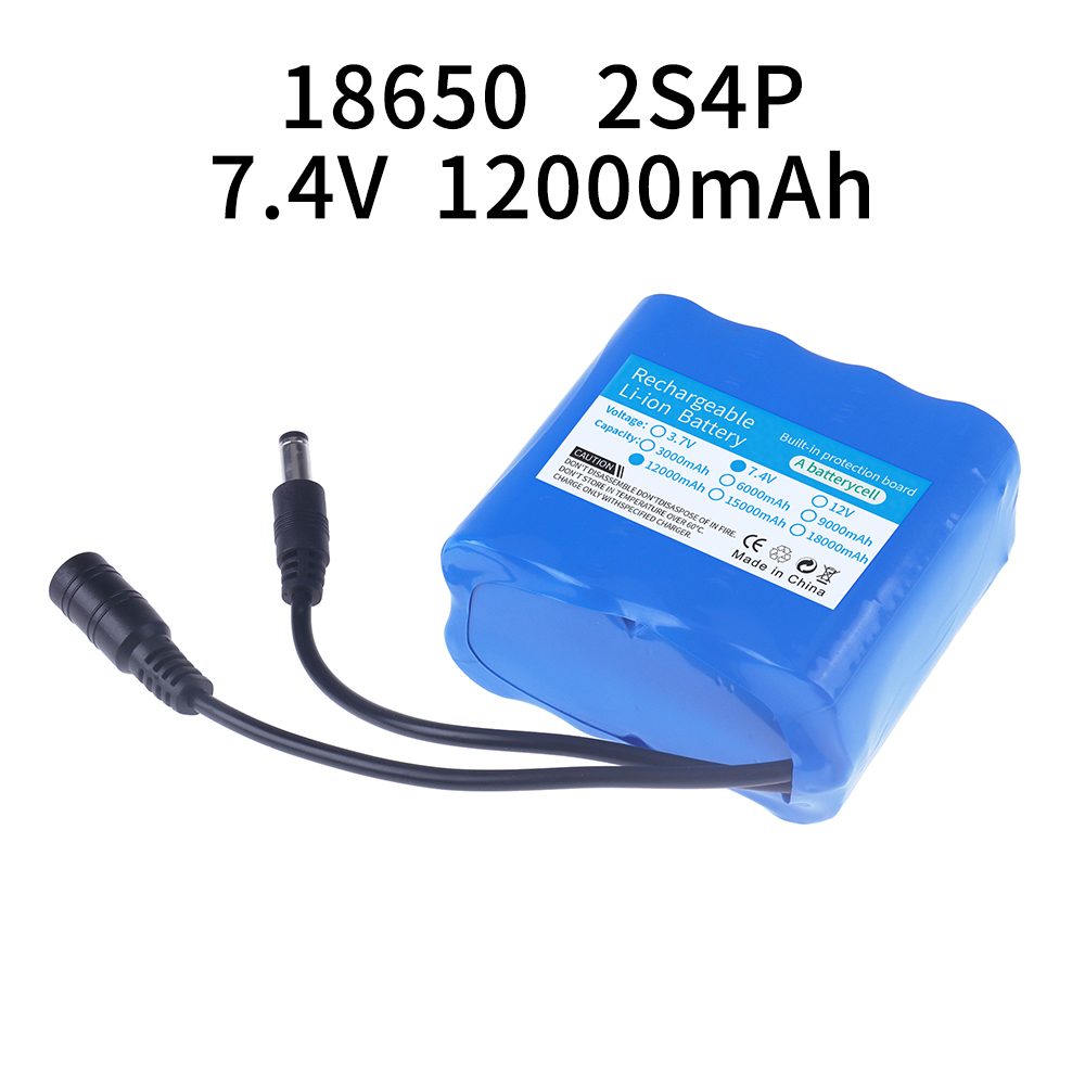 2S4P 18650 Lithium Battery 7.4 - Fish Finder Battery 评论和价格