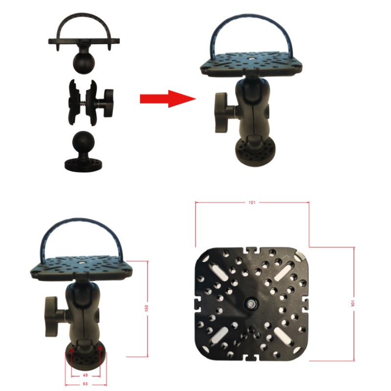 Multifunctional Universal Kaya - Fish Finder Mount 评论和价格