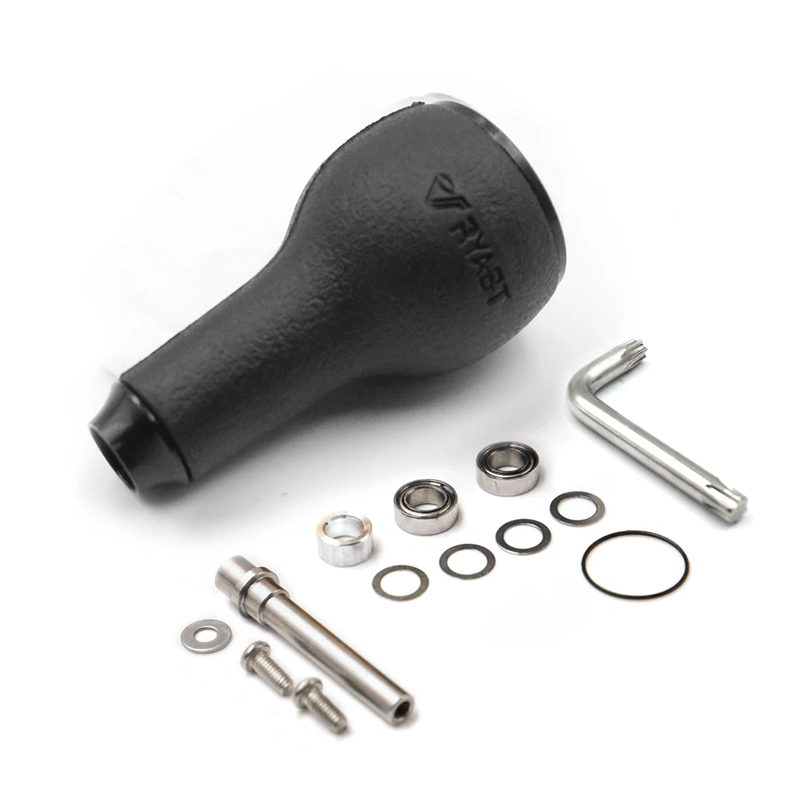 TPE Black Knob 27mm Compatible - Shimano Reel Stradic 评论和价格