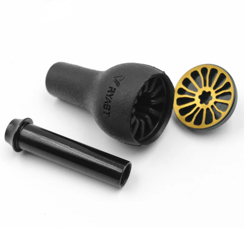 TPE Black Knob 27mm Compatible - Shimano Reel Stradic 评论和价格