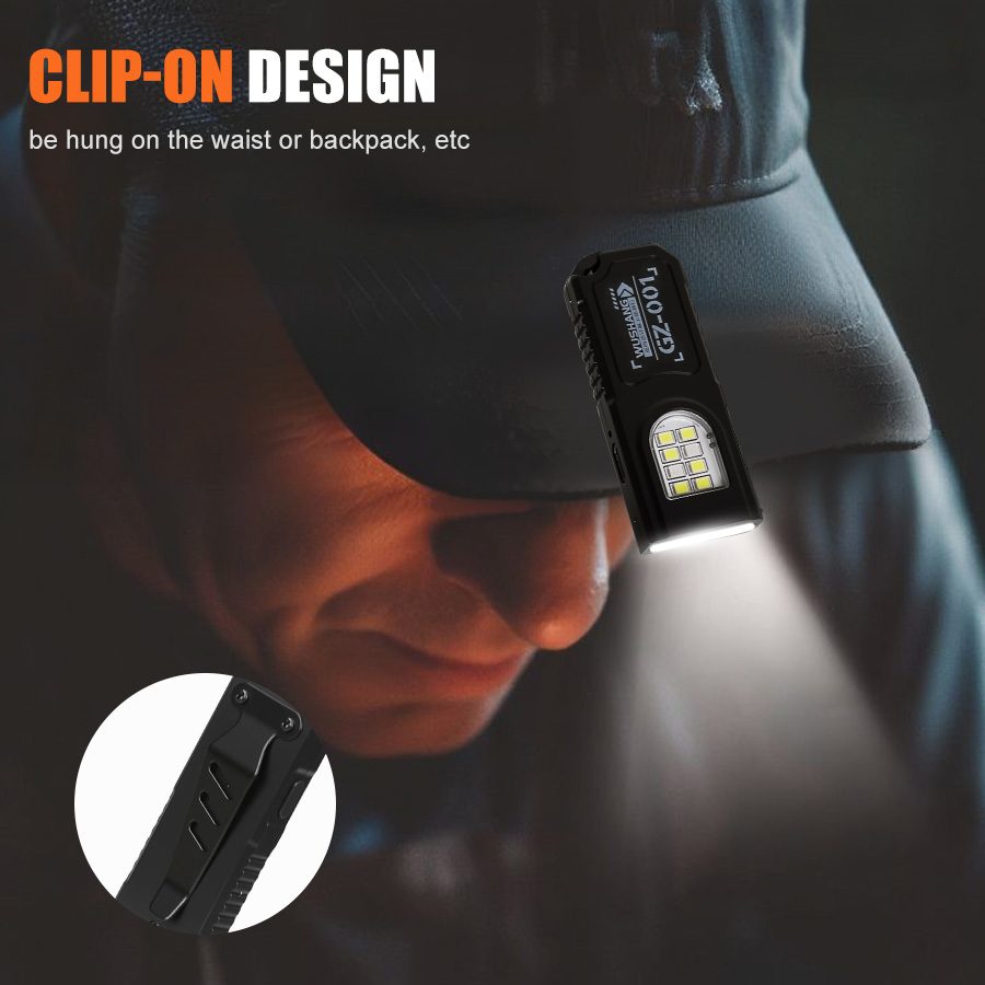 Powerful Mini COB LED Keychain - Fishing Light 评论和价格
