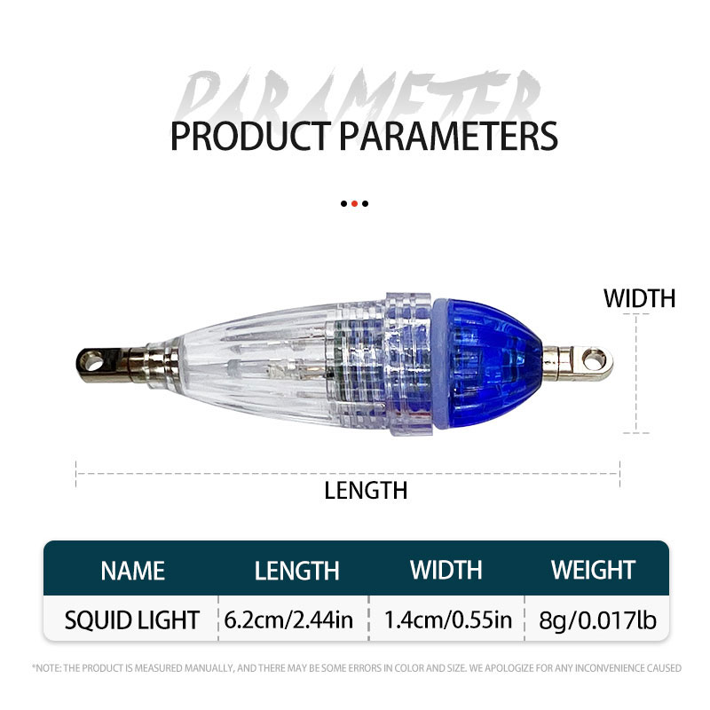 ShareShark 5pcs/bag 6cm LED Fl - Fish Finder Battery 评论和价格