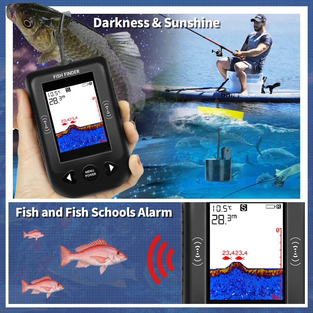 Erchang XF03 Fish Finders 45 D - Fish Finder Cable 评论和价格