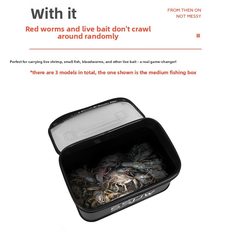 Portable EVA Fishing Tackle Bo - Fish Finder Case 评论和价格