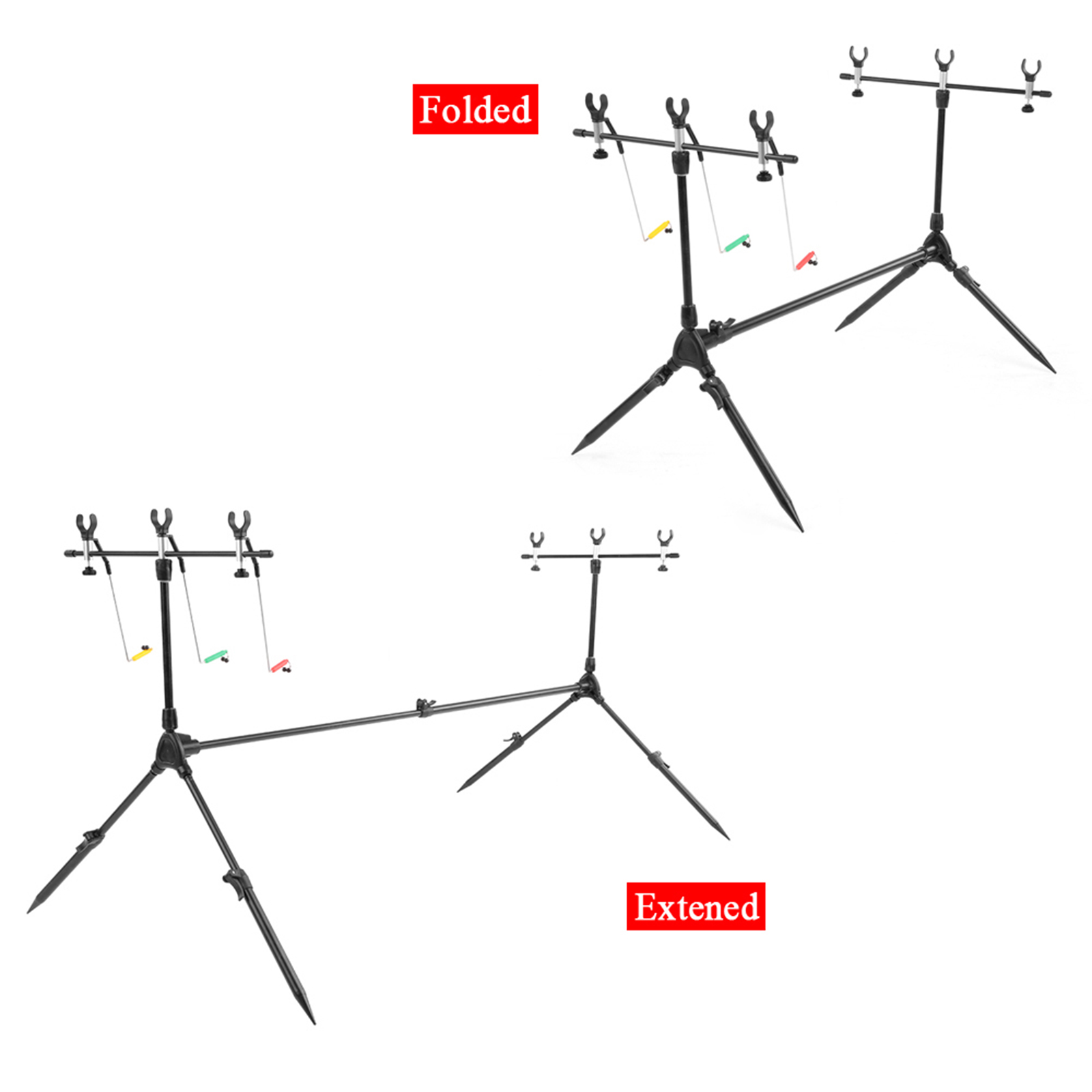 Lixada 3-in-1 Fishing Rod Pod  - Bite Alarm 评论和价格